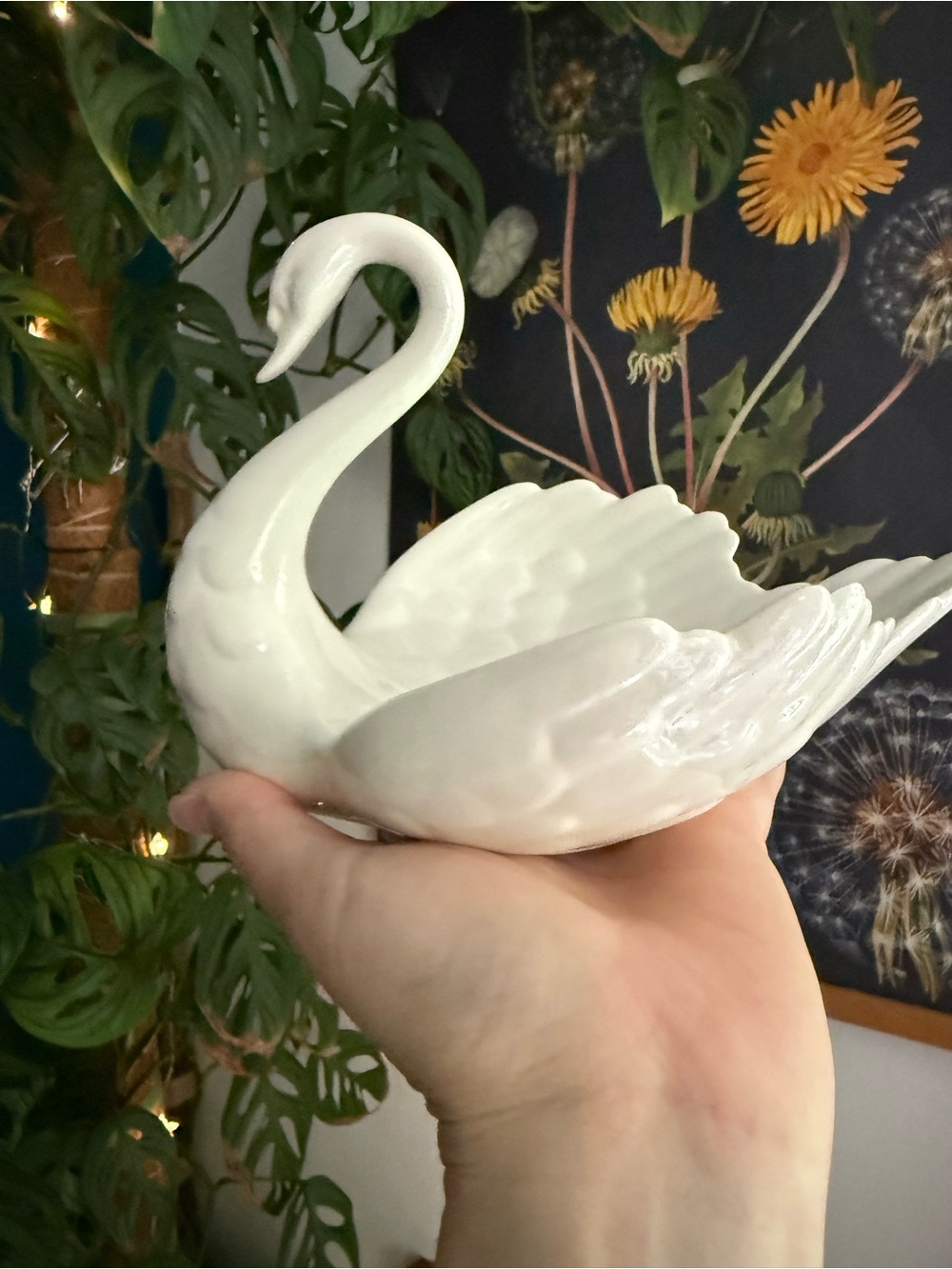 Vintage Goebel Ceramic Swan Dish - Picture 2 of 5
